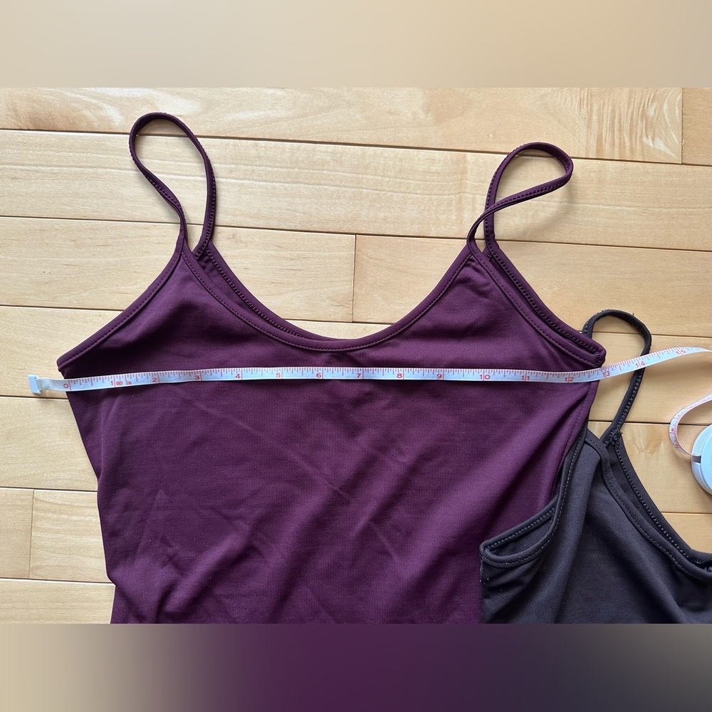 Zara Basic • VINTAGE spaghetti strap tanks • set … - image 13